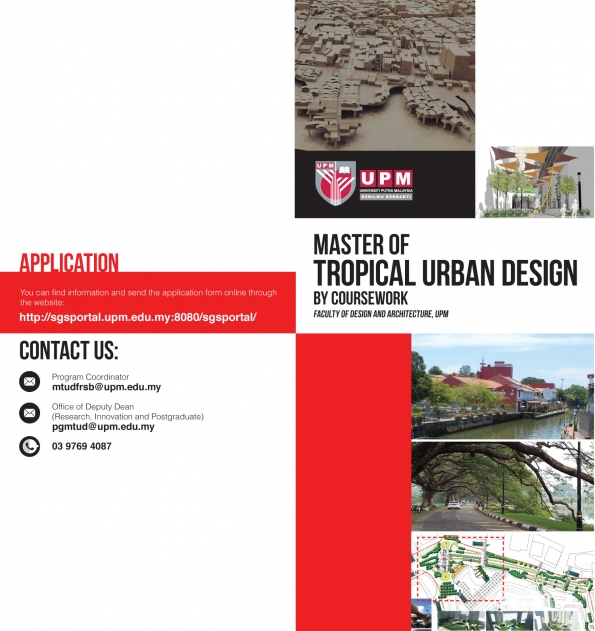 Master Of Tropical Urban Design By Coursework